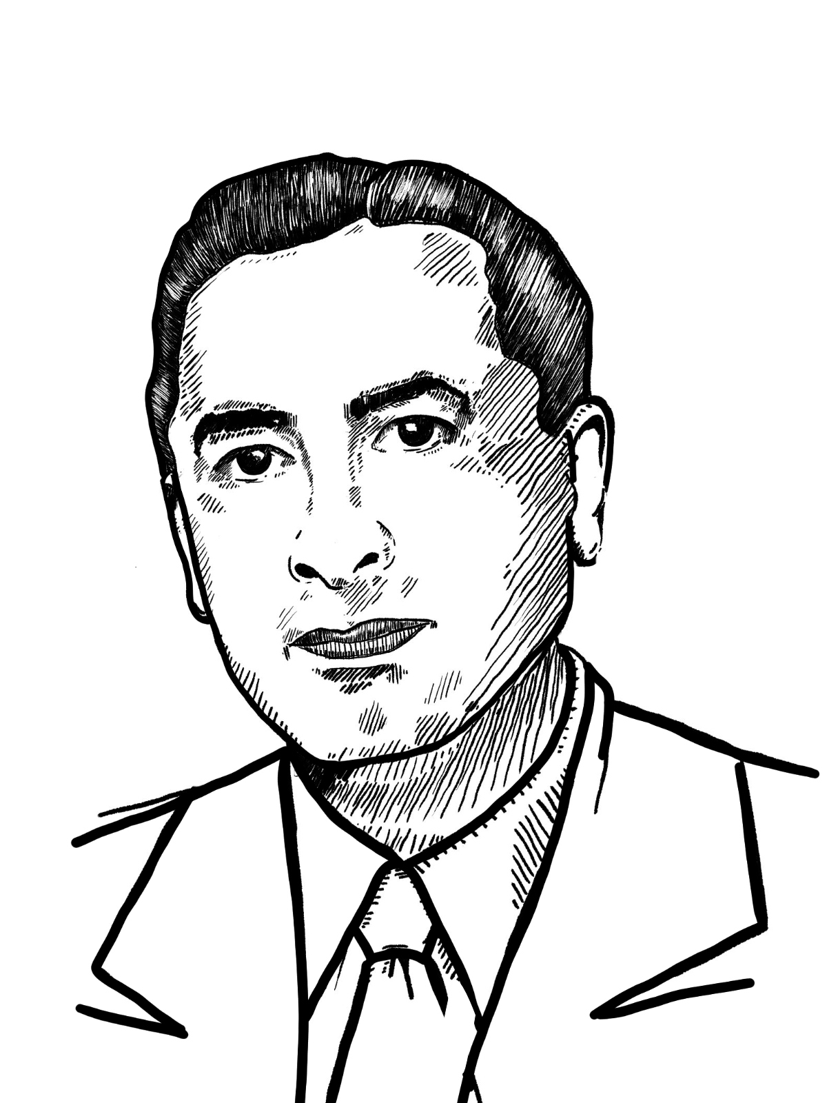 Retrato de Félix Miranda para Revista Junco.